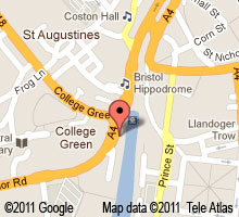 Location of Watershed, Bristol